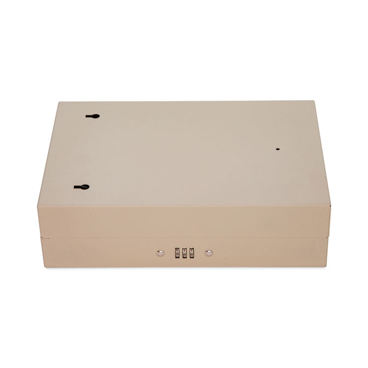 CONTROLTEK Combination Lockable Key Cabinet, 28-Key, Metal, Sand, 7.75 x 3.25 x 11.5 (CNK500124)