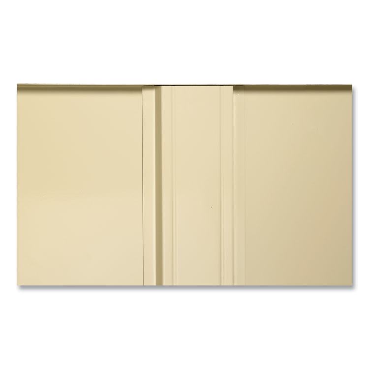 Tennsco 72" High Standard Cabinet (Unassembled), 36w x 24d x 72h, Black (TNN1480BK)