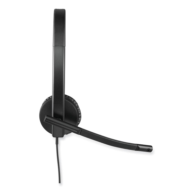 Logitech H570e Binaural Over The Head Wired Headset, Black (LOG981000574)