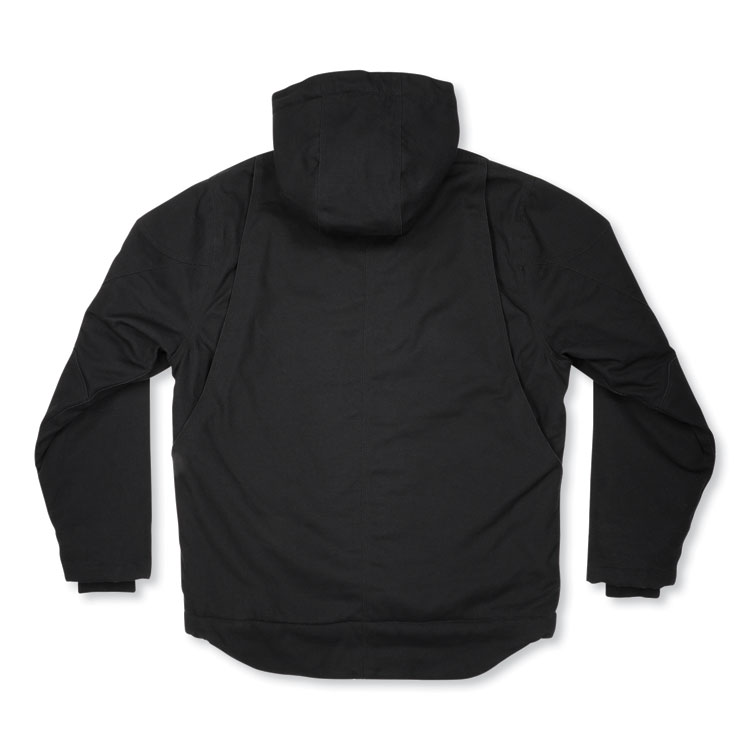 ergodyne N-Ferno 6468 Duck Canvas Work Jacket, 3X-Large, Black (EGO41237)
