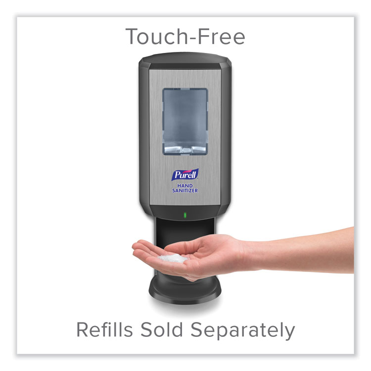 PURELL CS6 Hand Sanitizer Dispenser, 1,200 mL, 5.79 x 3.93 x 15.64, Graphite (GOJ652401)