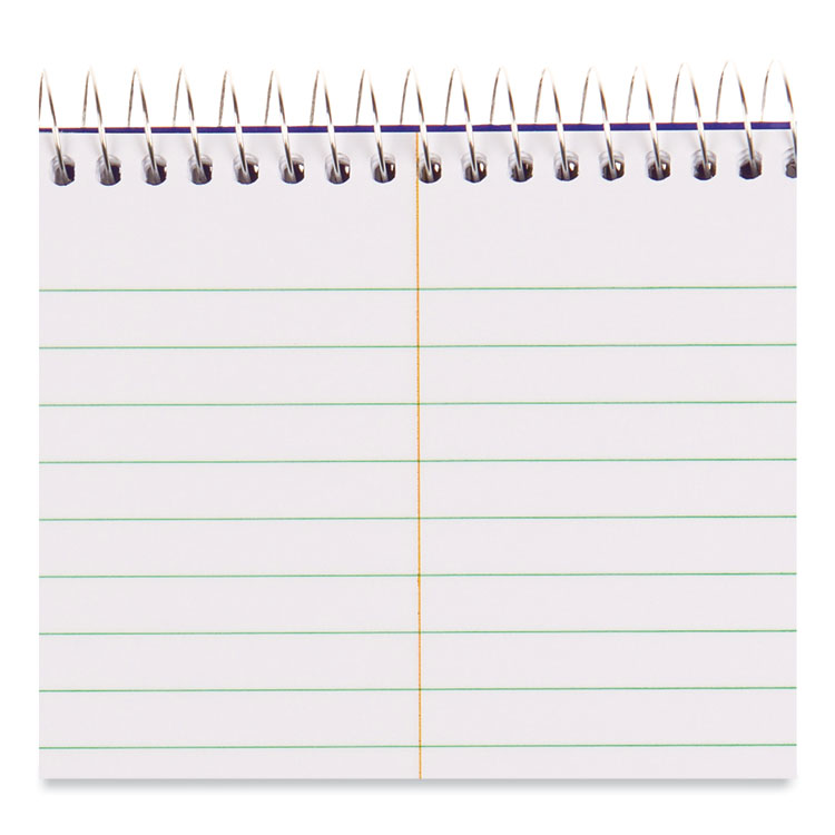 Blueline High-Capacity Steno Pad, Medium/College Rule, Blue Cover, 180 White 6 x 9 Sheets (REDAT12B)