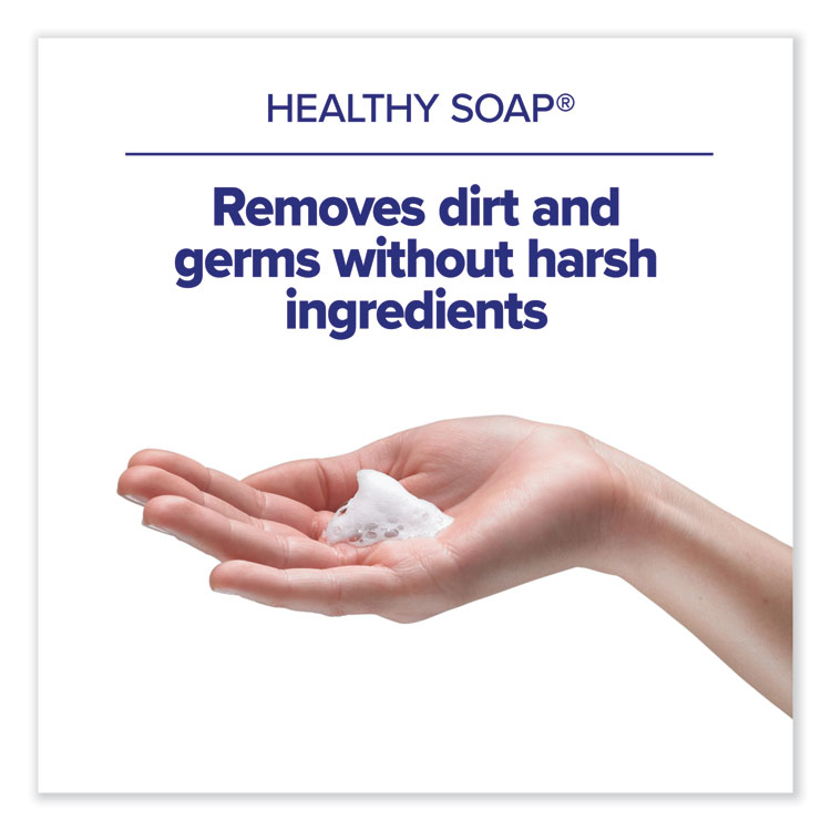 PURELL HEALTHY SOAP Mild Foam Refill, For CS4 Dispensers, Fragrance-Free, 1,250 mL,  4/Carton (GOJ517404CT)