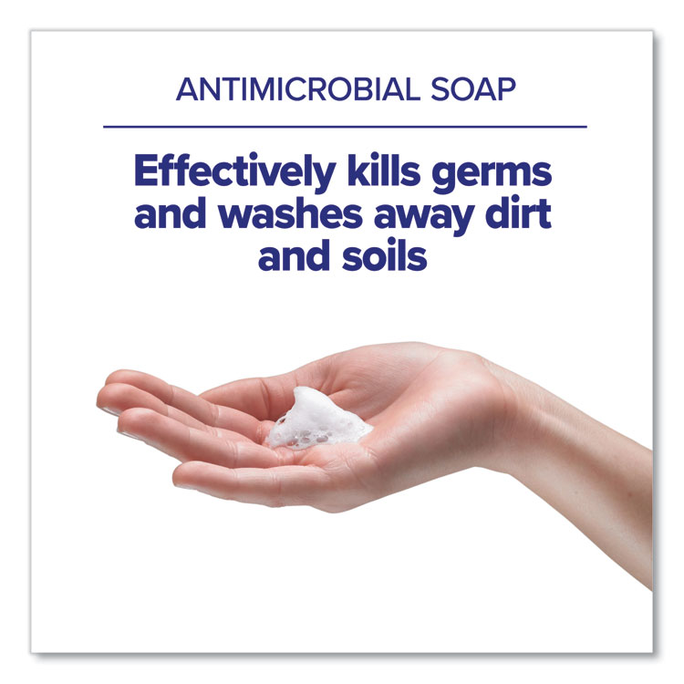PURELL Healthcare HEALTHY SOAP 2% CHG Antimicrobial Foam Refill, For CS4 Dispensers, Fragrance-Free, 1,250 mL, 3/Carton (GOJ518103)