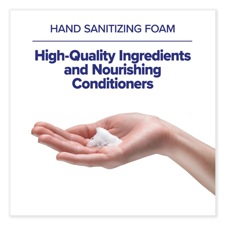 PURELL Advanced Hand Sanitizer Foam, For CS4 and FMX-12 Dispensers, 1,200 mL, Unscented, 4/Carton (GOJ519204CT)