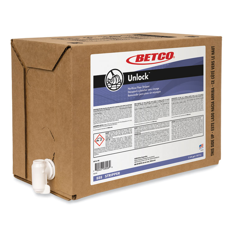 BETCO CORPORATION Unlock Floor Stripper, 5 gal Pail (BET888B500)