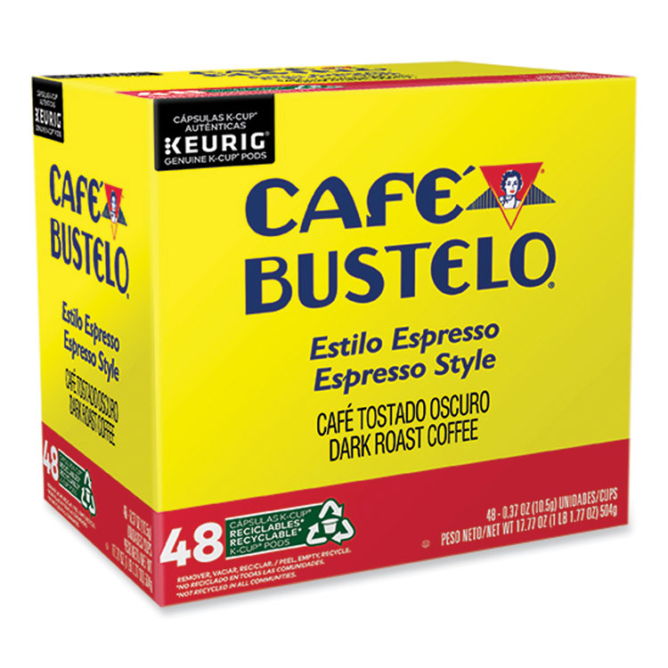 Café Bustelo Espresso Style K-Cups, 48/Box (GMT5000346117)