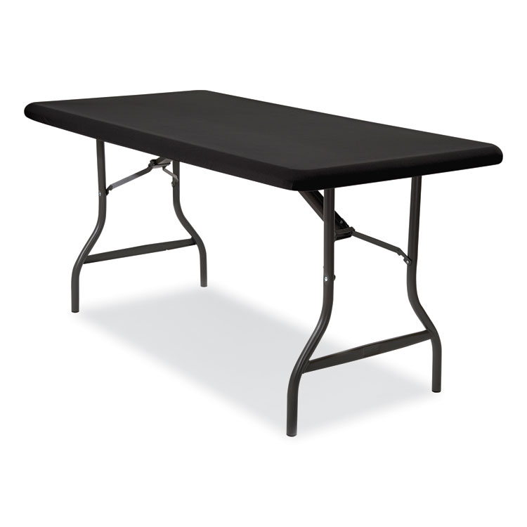 Iceberg iGear Fabric Table Top Cap Cover, Polyester, 30 x 96, Black (ICE16631)