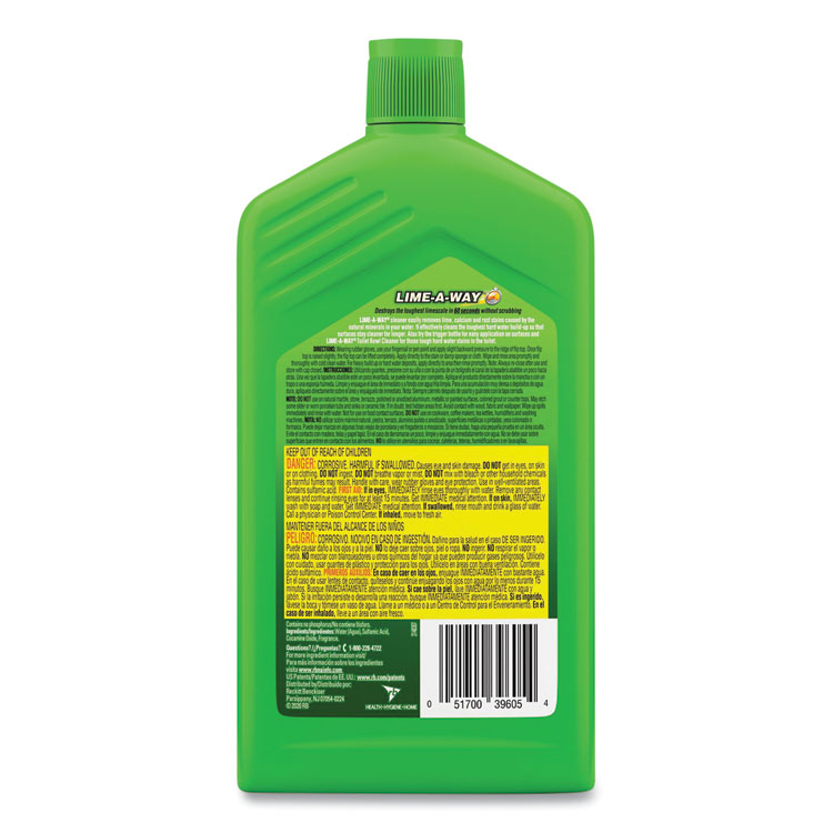RAC87000 - LIME-A-WAY Lime, Calcium and Rust Remover, 28 oz Bottle (RAC87000) - Image 4