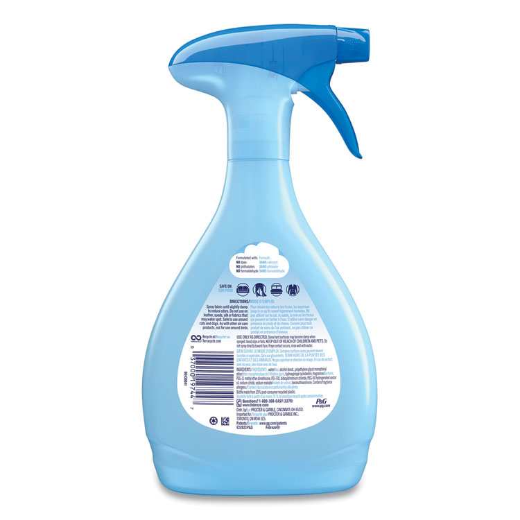 Febreze FABRIC Refresher/Odor Eliminator, Extra Strength, Original, 27 oz Spray Bottle (PGC19744)