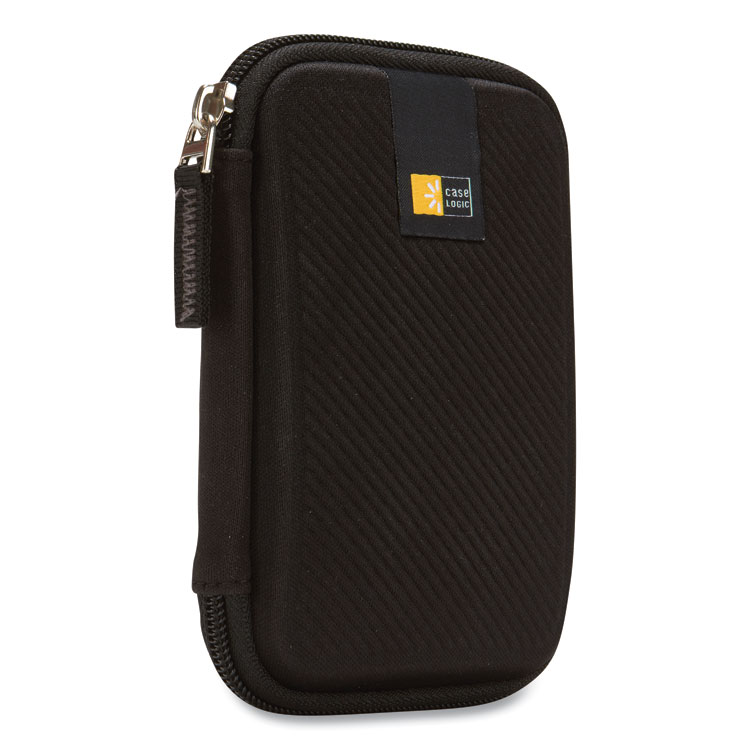 Case Logic Portable Hard Drive Case, Molded EVA, Black (CLG3201314)