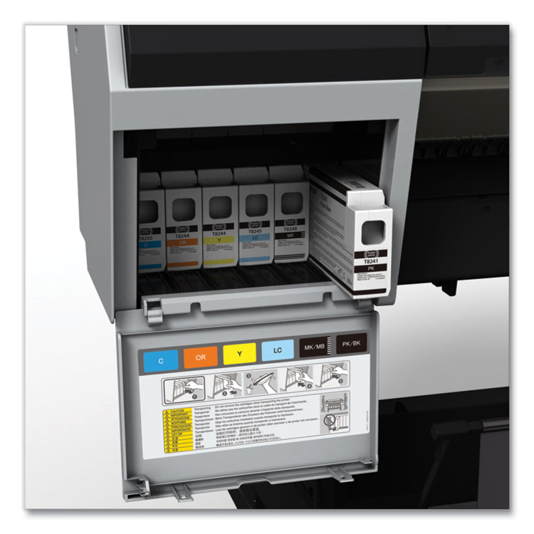 Epson T54XA00 (T54X) UltraChrome HD Ink, 350 mL, Orange (EPST54XA00)