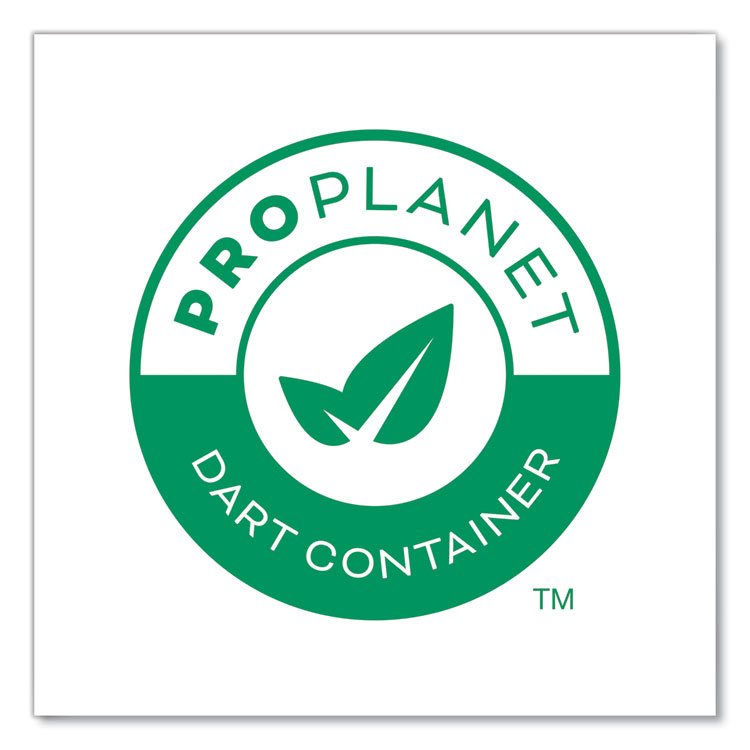 SOLO Compostable Paper Hot Cups, ProPlanet Seal, 10 oz, White/Green, 50/Pack (SCC370PLAPLATPK)