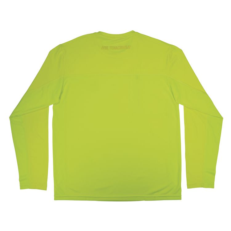 ergodyne Chill-Its 6689 Cooling Long Sleeve Sun Shirt with UV Protection, 3X-Large, Lime (EGO12147)