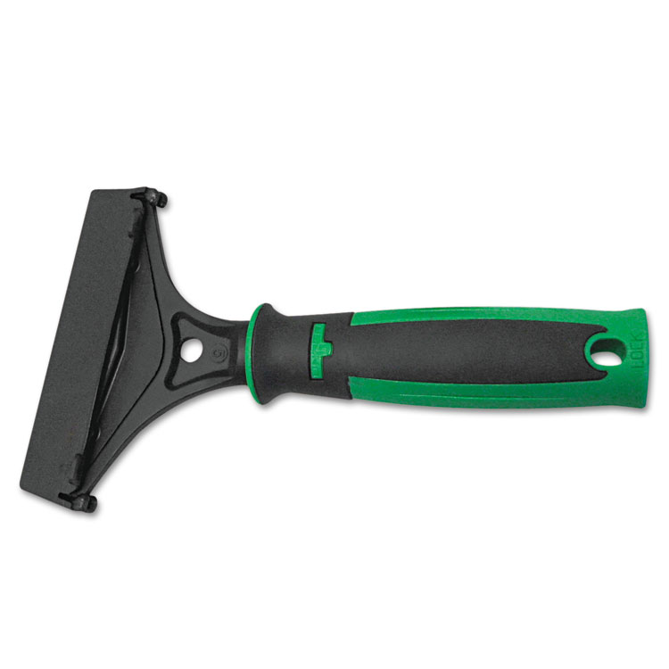 Unger Ergotec Short Handle Scraper, 4" Blade Width (UNGSH00C)