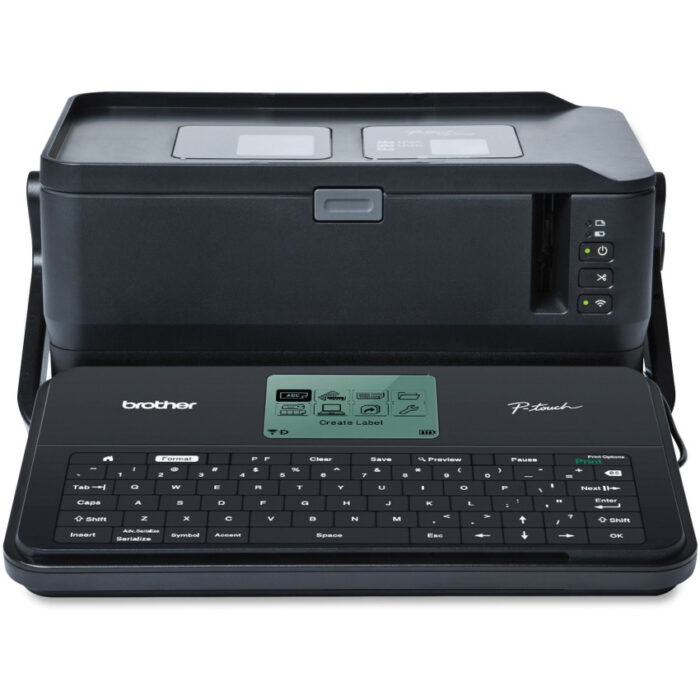 PT-D800W Commercial/Lite Industrial Portable Label Maker, 60 mm/s Print Speed, 12.25 x 7.5 x 6.12 (BRTPTD800W)