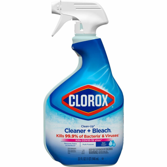 Clorox Clean-Up Cleaner + Bleach, 32 oz Spray Bottle, Fresh Scent, 9/Carton (CLO30197)