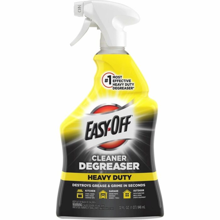 EASY-OFF Heavy Duty Cleaner Degreaser, 32 oz Spray Bottle (RAC99624EA)