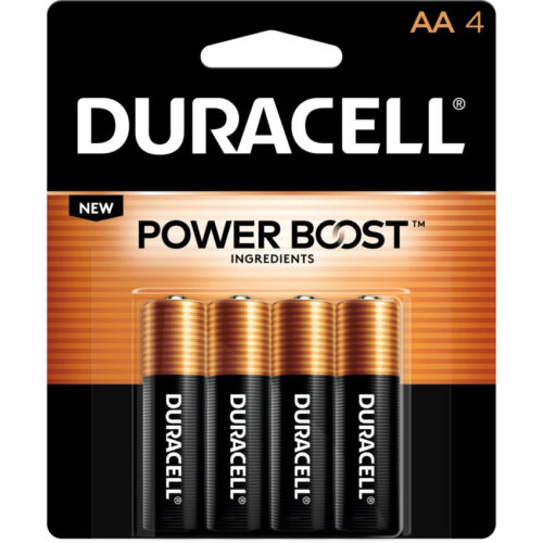 Duracell Power Boost CopperTop Alkaline AA Batteries, 224/Carton (DURMN1500B4ZCT)