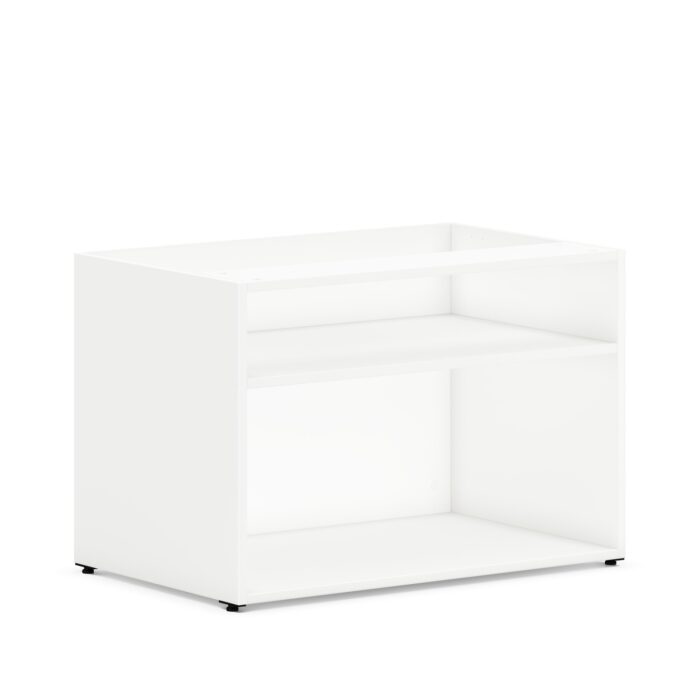 HON Mod Low Storage Credenza, 30w x 20d x 21h, Simply White (HONLCL3020SLP1)