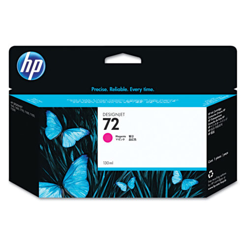 HP 72, (C9372A) Magenta Original Ink Cartridge (HEWC9372A)