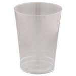 WNA Comet Plastic Tumblers, 10 oz, Clear, 25/Pack, 20 Packs/Carton (WNAT10)