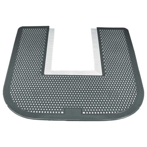 Impact Disposable Toilet Floor Mat, Nonslip, Orchard Zing Scent, 23 x 21.63, Gray, 6/Carton (IMP1550CT)