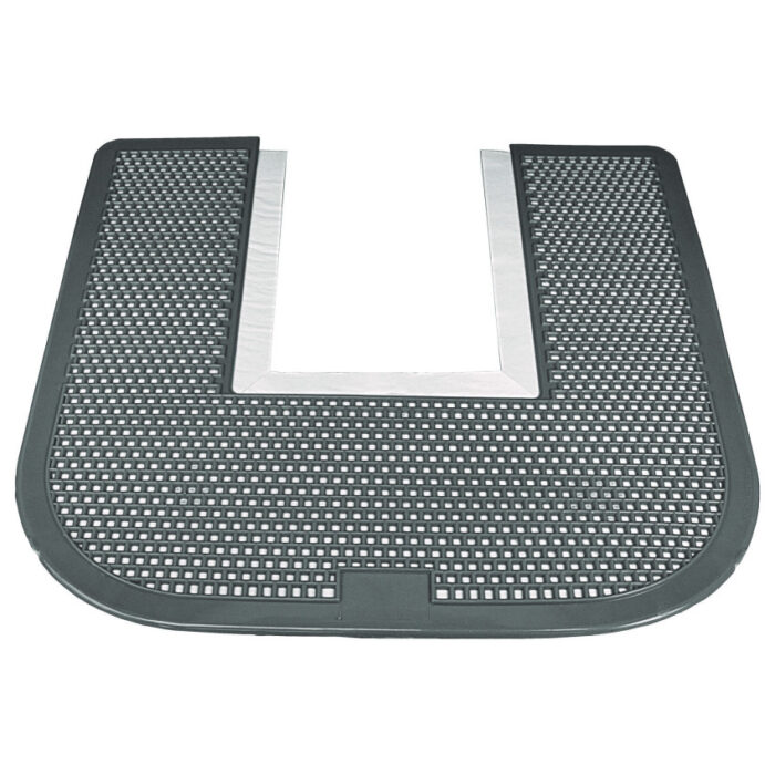 Impact Disposable Toilet Floor Mat, Nonslip, Orchard Zing Scent, 23 x 21.63, Gray, 6/Carton (IMP1550CT)