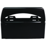 Impact Toilet Seat Cover Dispenser, 16.4 x 3.05 x 11.9, Black, 2/Carton (IMP1122CT)