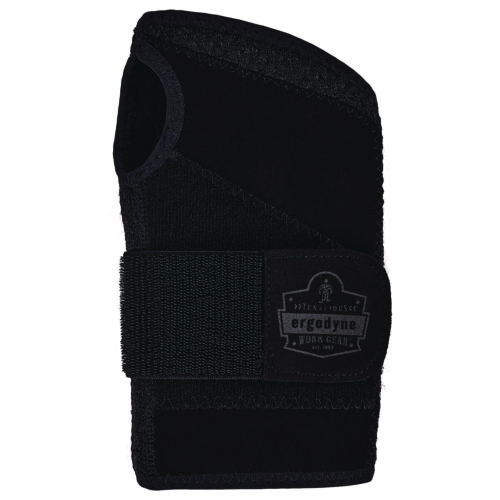 ergodyne ProFlex 4005 Wrist Brace Support with Single Strap, X-Large, Fits Right Hand, Black (EGO70147)