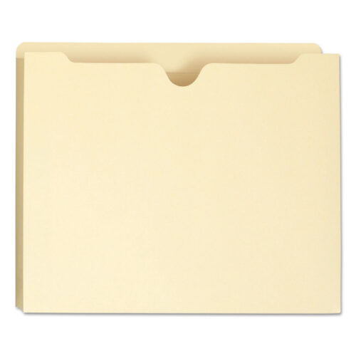 Smead Manila File Jackets, 2-Ply Straight Tab, Letter Size, Manila, 50/Box (SMD75520)