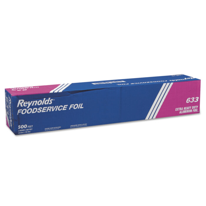 Reynolds Wrap Extra Heavy-Duty Aluminum Foil Roll, 24" x 500 ft (RFP633)