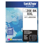 LC20EBK INKvestment Super High-Yield Ink, 2,400 Page-Yield, Black (BRTLC20EBK)