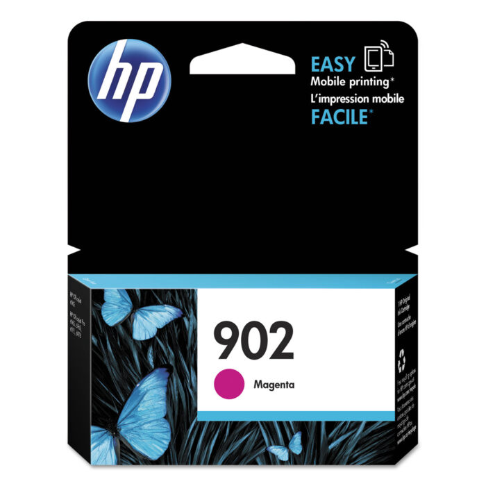 HP 902, (T6L90AN) Magenta Original Ink Cartridge (HEWT6L90AN)