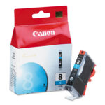 Canon 0621B002 (CLI-8) Ink, Cyan (CNMCLI8C)