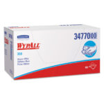 General General Clean X60 Cloths, 1/4 Fold, 11 x 23, White, 100/Box, 9 Boxes/Carton (KCC34770)