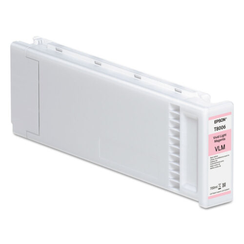 Epson T800600 UltraChrome GS3 Ink, Vivid Light Magenta (EPST800600)