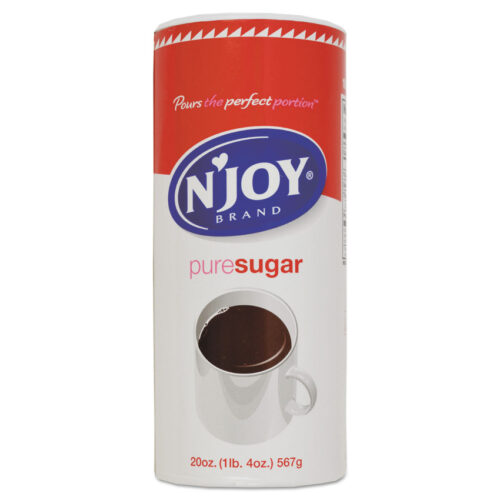 N'Joy Pure Sugar Cane, 20 oz Canister, 3/Pack (NJO94205)