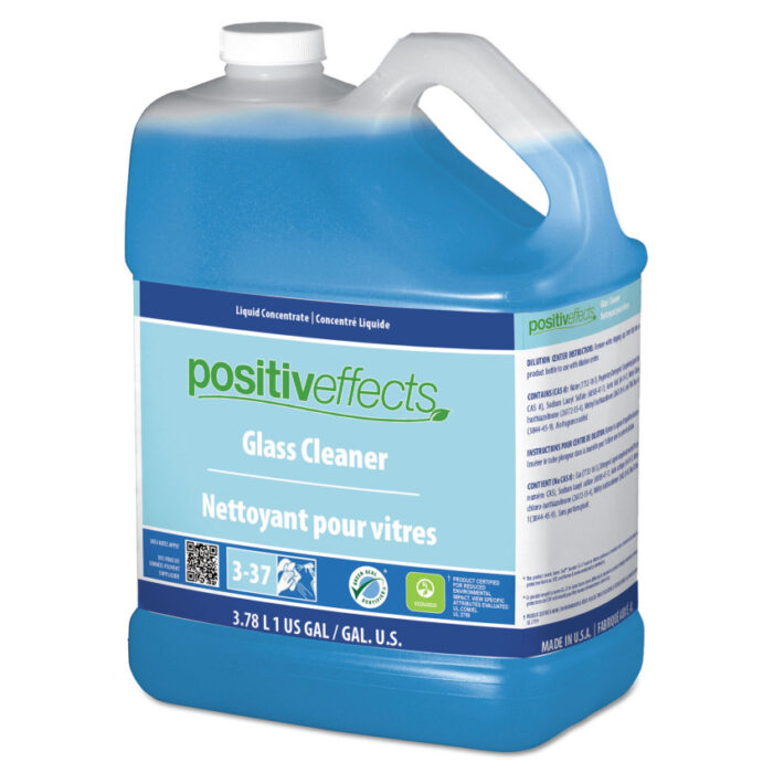 Glass Cleaner, Unscented, 1 gal Bottle, 4/Carton (PGC91113)