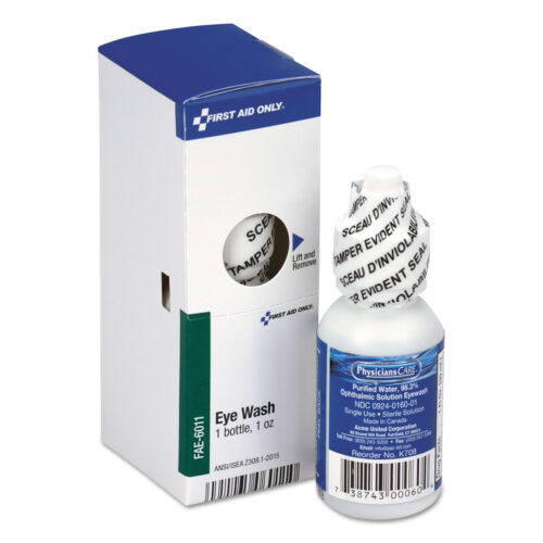 First Aid Only Eyewash, 1 oz Bottle (FAOFAE6011)