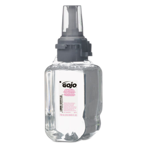 GOJO Clear and Mild Foam Handwash Refill, For ADX-7 Dispenser, Fragrance-Free, 700 mL, 4/Carton (GOJ871104)