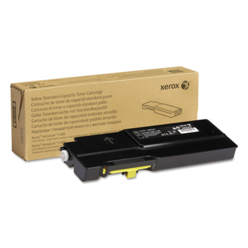Xerox 106R03501 Toner, 2,500 Page-Yield, Yellow (XER106R03501)