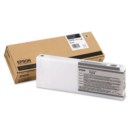 Epson T591800 (59) UltraChrome K3 Ink, Matte Black (EPST591800)