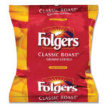 Folgers Coffee Filter Packs, Classic Roast, .9oz, 160/Carton (FOL06114)