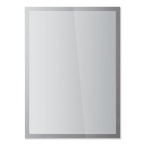 DURAFRAME SUN Sign Holder, 11 x 17, Silver Frame, 2/Pack (DBL400123)