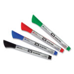 Quartet Premium Glass Board Dry Erase Marker, Fine Bullet Tip, Assorted Colors, 4/Pack (QRT79555)