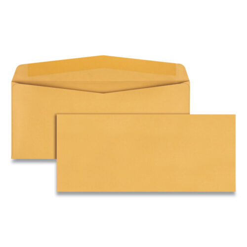 Quality Park Kraft Envelope, #14, Commercial Flap, Gummed Closure, 5 x 11.5, Brown Kraft, 500/Box (QUA11562)