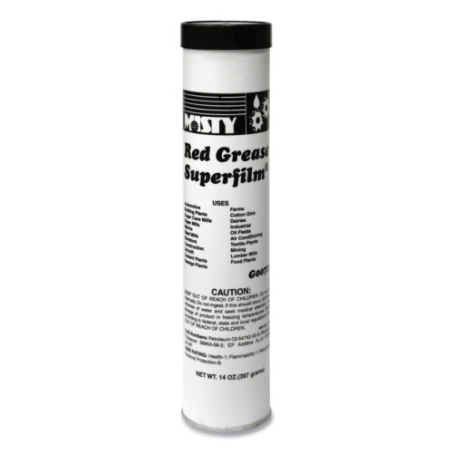 Misty NLGI #2 Red Grease, 14 oz Tube, 48/Carton (AMR1003057)