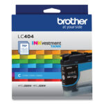 LC404CS INKvestment Ink, 750 Page-Yield, Cyan (BRTLC404CS)