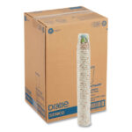 Dixie PerfecTouch Paper Hot Cups, 8 oz, Coffee Haze Design, 50/Sleeve, 20 Sleeves/Carton (DXE5338CD)
